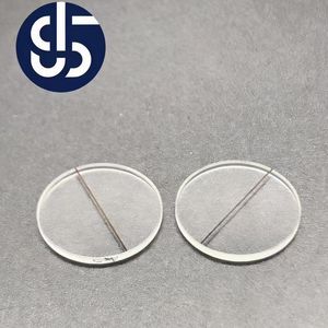 Wire crosshair reticle discs